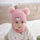 0–36 Months New Bear Hat Pink