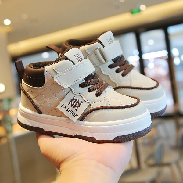 Boy & Girls Casual Sneakers New Shoes Soft-Soled Baby Shoes