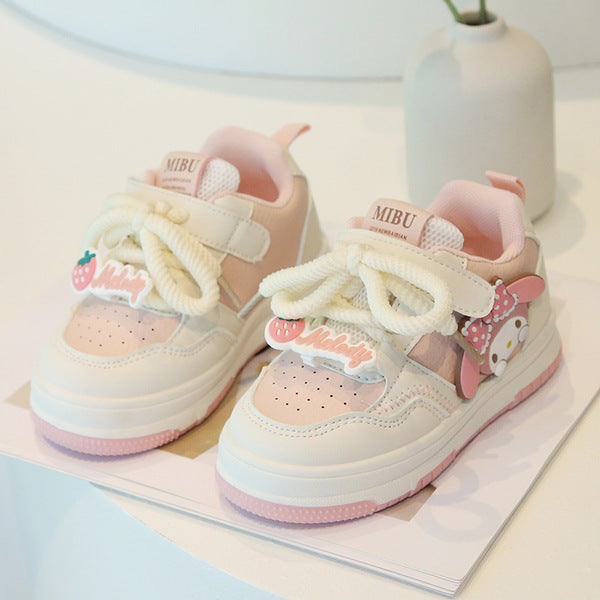 1-7 Years New Fashion High-Top Sneakers for Little Girls