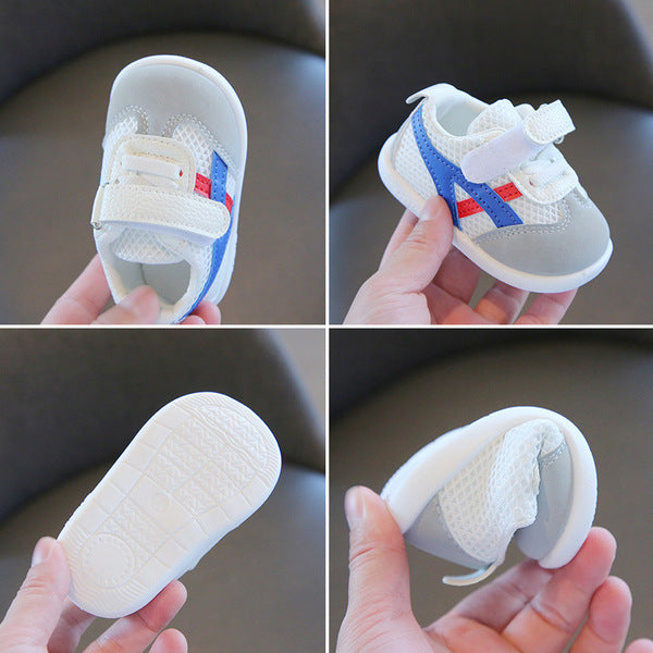 3-18 Months Soft Non slip toddler Net shoes for boys and girls